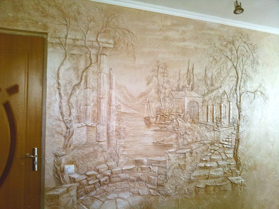 Рельефная штукатурка