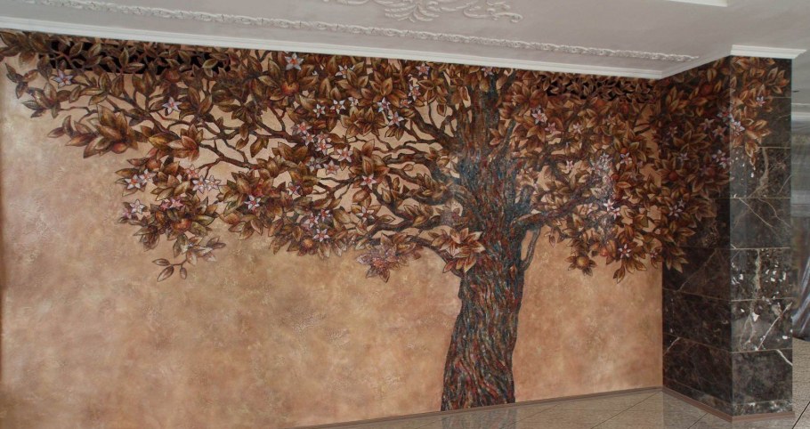 Фактурное панно на стену