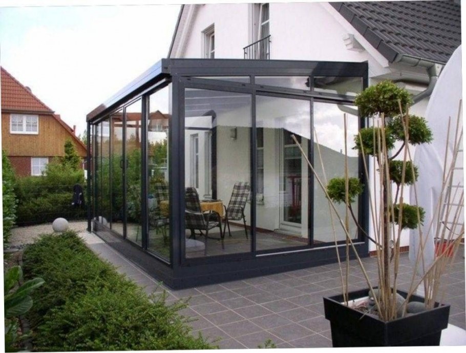 Зимний сад застекленная веранда