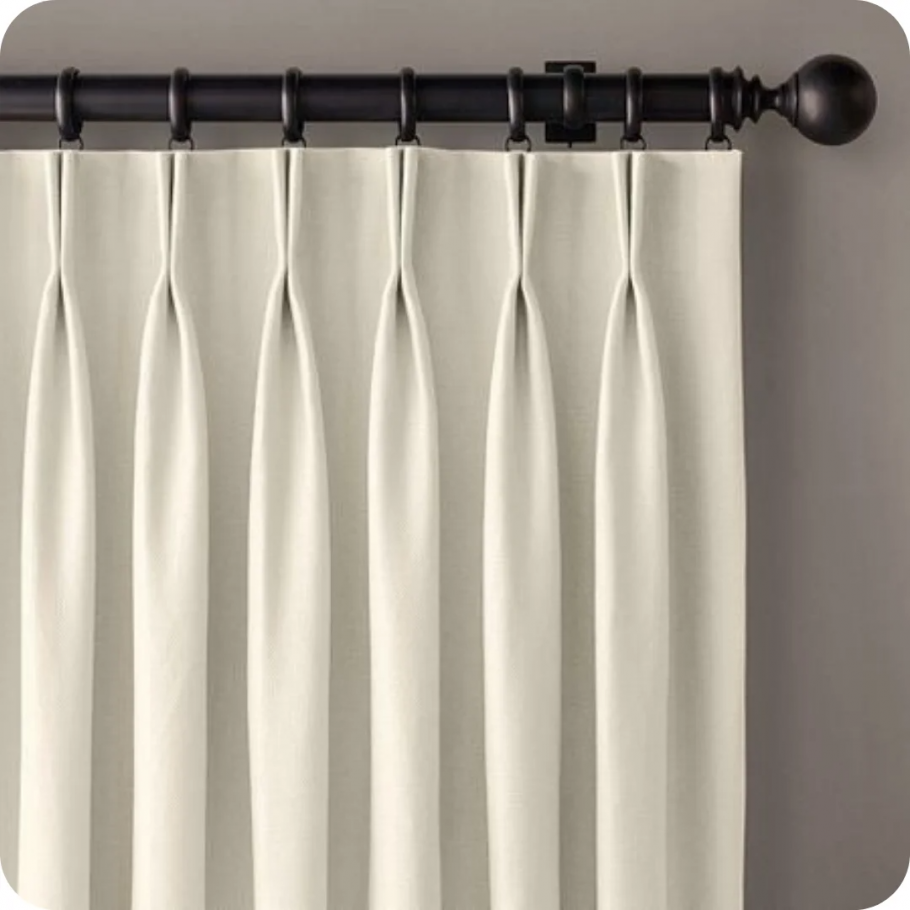 Складки на шторах