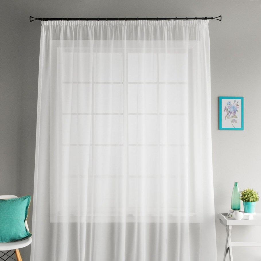 Тюль "Престиж - вуаль", белый (PV-Bel-gr)