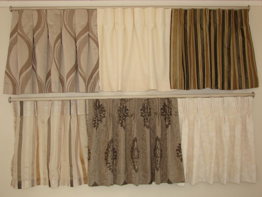 Пошив ленты на шторы