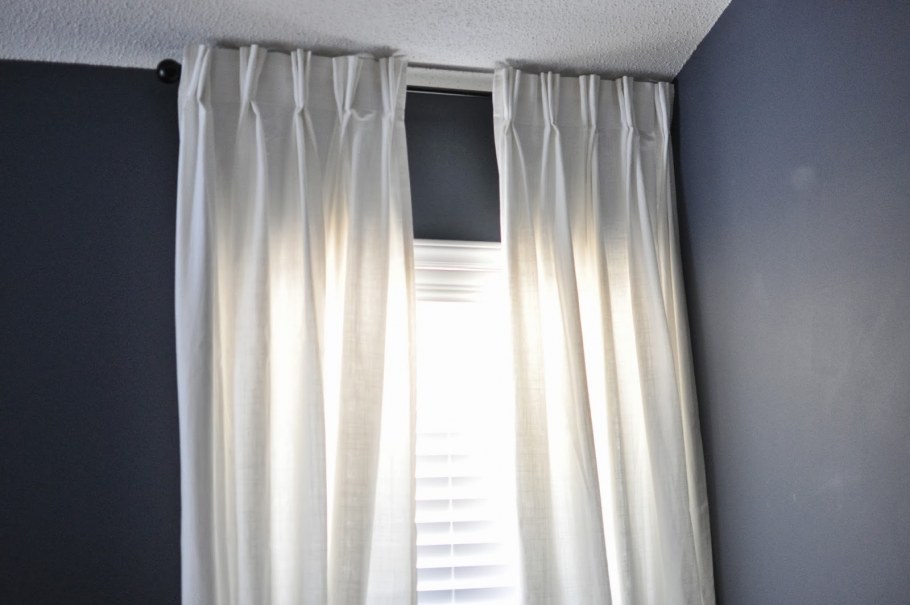 Шторы на шторной ленте