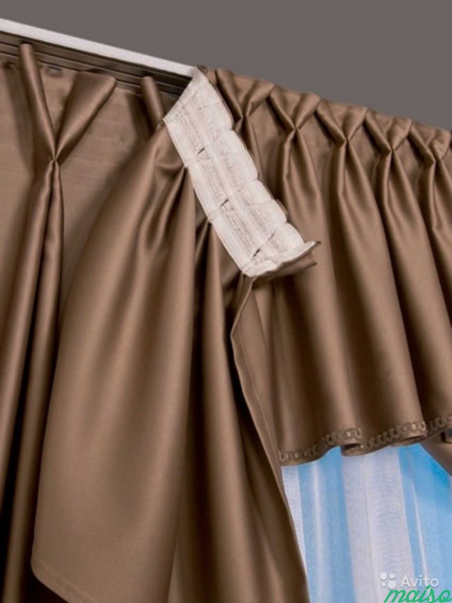 Бандекс широкая шторная лента 10см