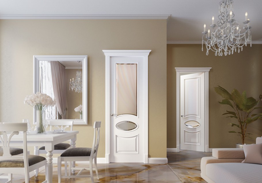 Канелюрные наличники