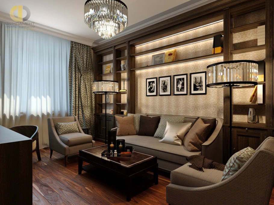 Камин в стиле икеа