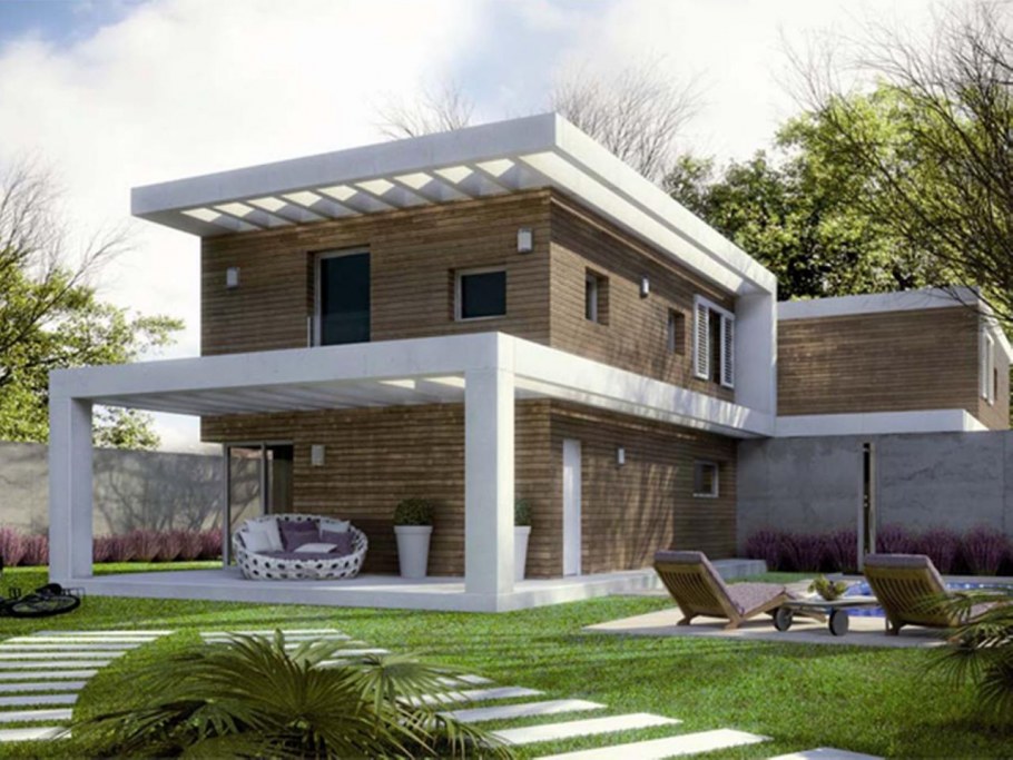 Дом в стиле Модерн