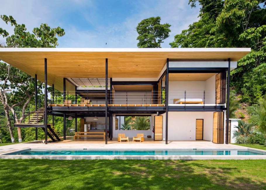 Проект флетхауса с плоской кровлей