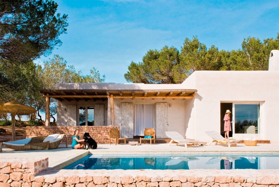 Дома в средиземноморском стиле с плоской крышей фото