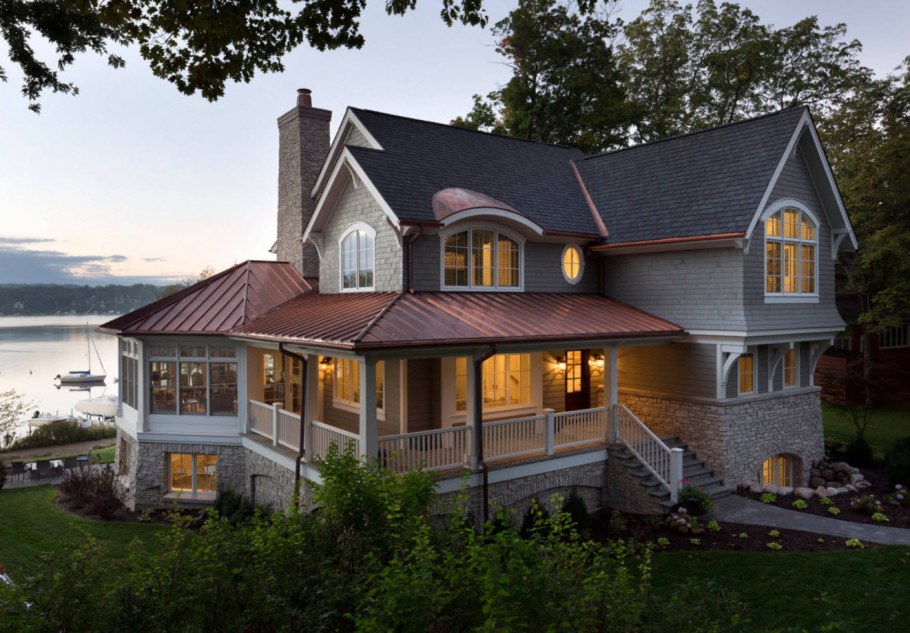 Дом на крыше