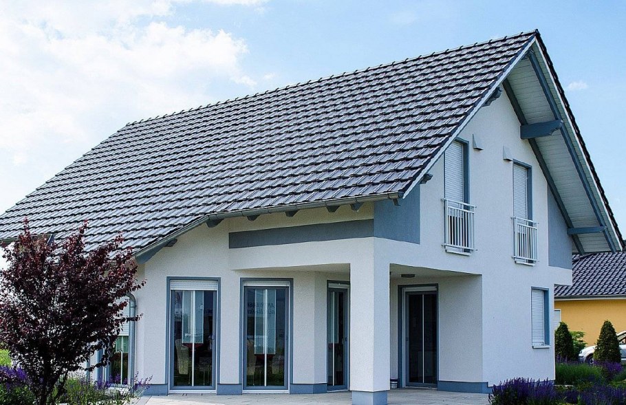 Кровля мансардная двухскатная