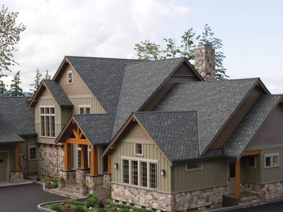 Цементно Песчаная черепица вальмовая