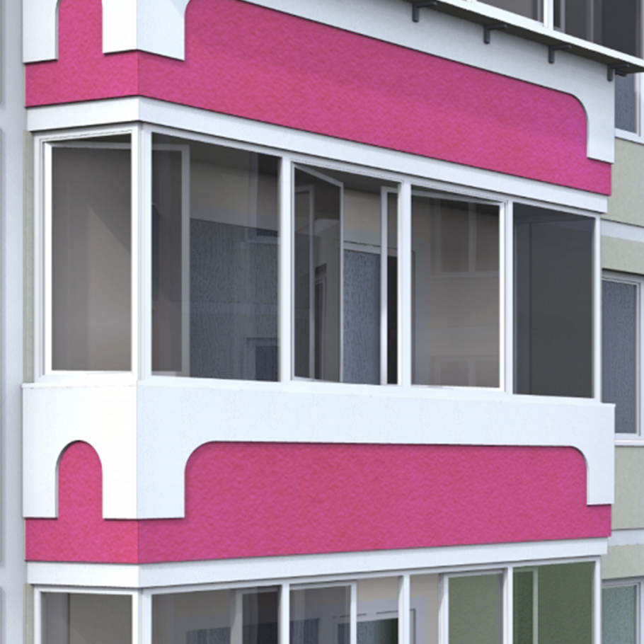 Балкон фасад