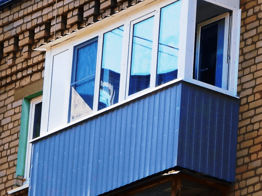 Балкон снаружи