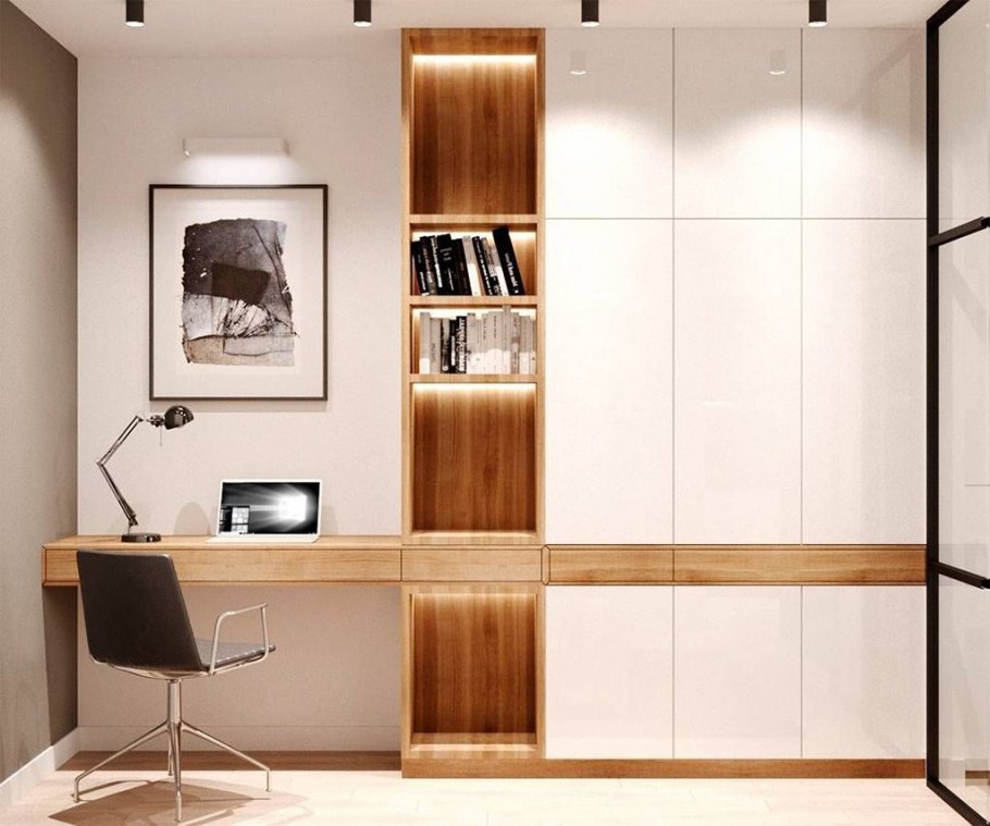 Шкаф с рабочей зоной