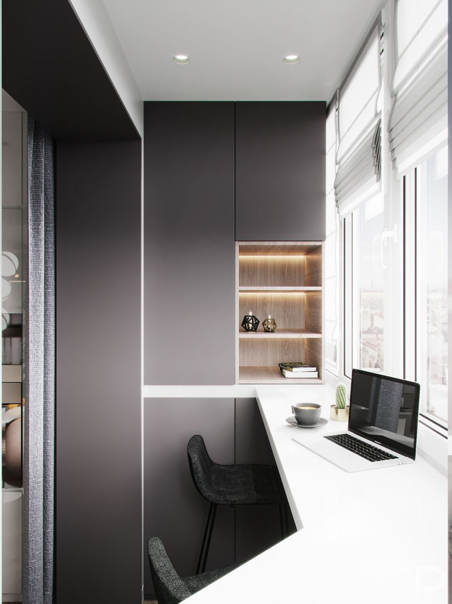 Кабинет на лоджии