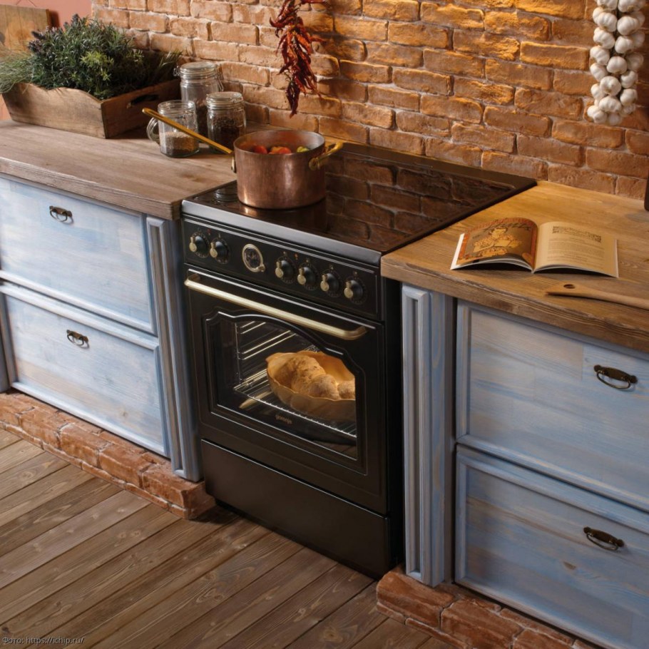 Газовая плита Гефест на кухне