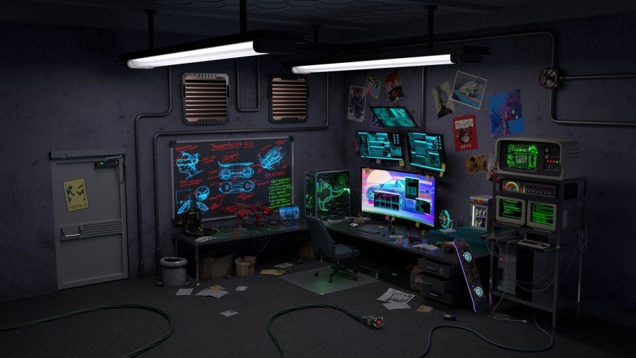 Киберпанк квартира