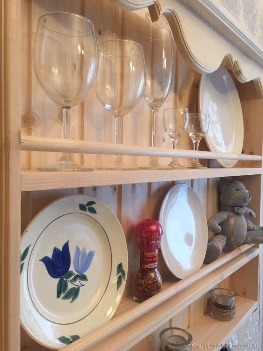 Полка для кухни в стиле Прованс