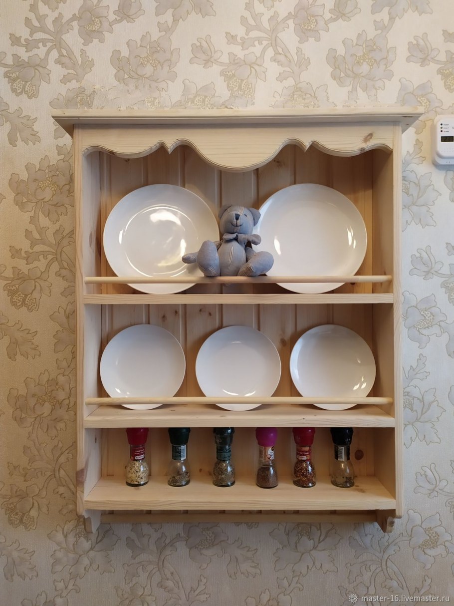 Полка Прованс деревянная