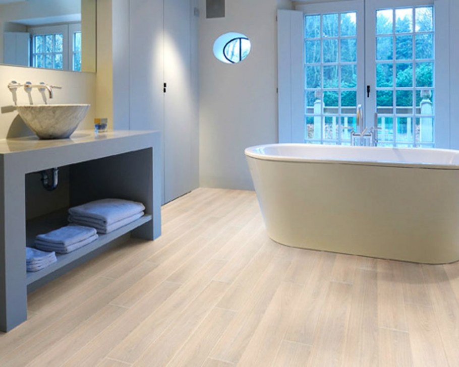 Мозаика на полу в ванной