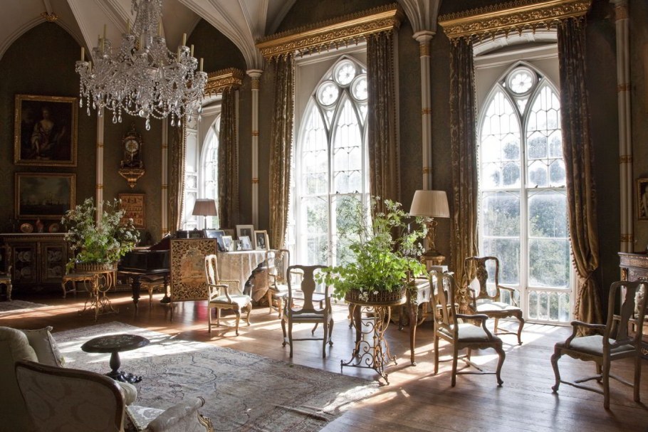 Замок Бирр Ирландия внутри