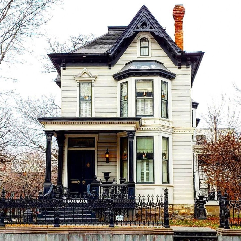 Викторианский коттедж в Нью-Йорке