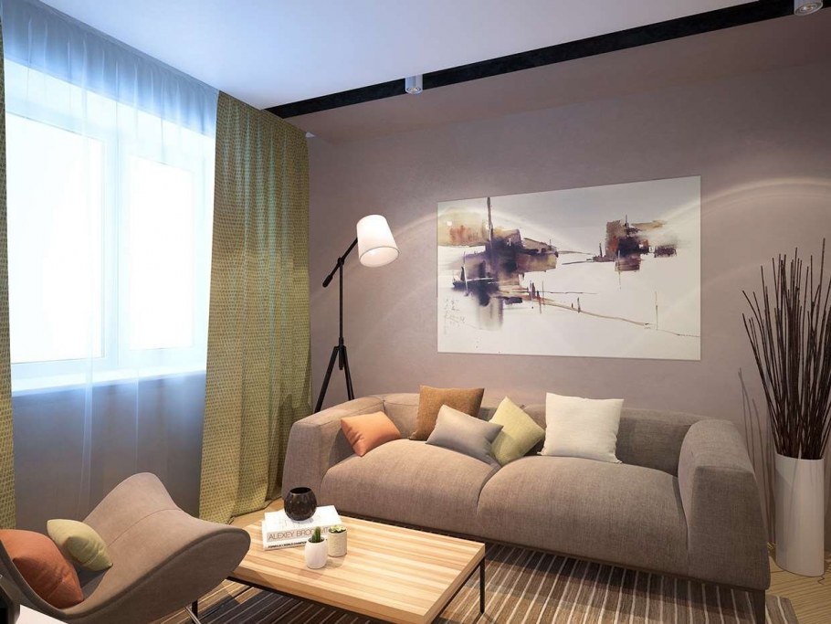 Цветовые акценты в интерьере