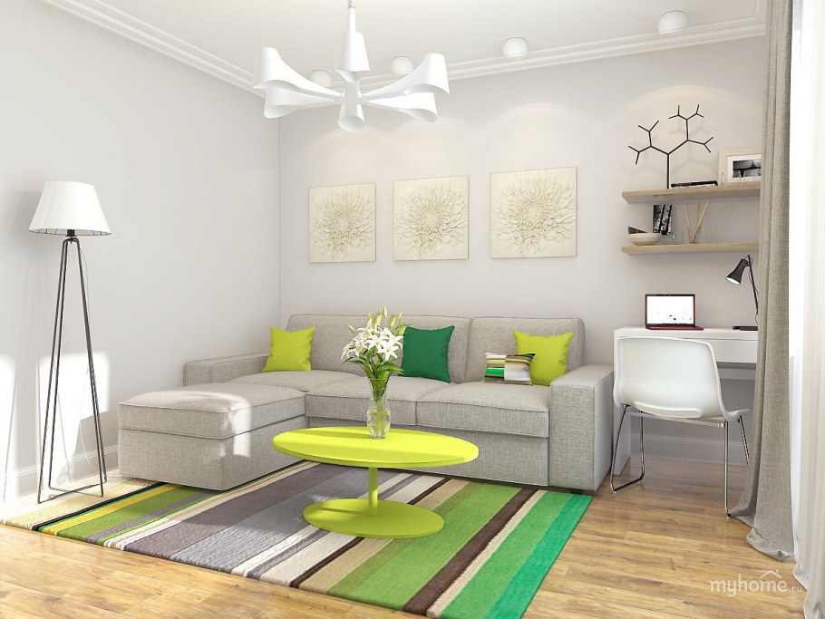 Интерьер гостиной