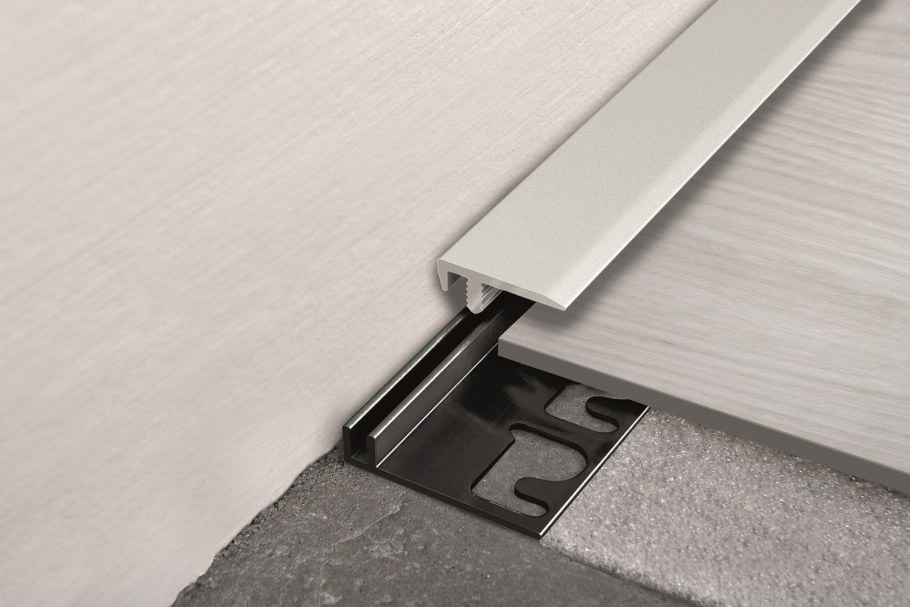 Плинтус алюминиевый MDF ed60l