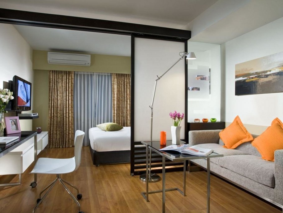 Зонирование комнаты 20 кв.м на спальню