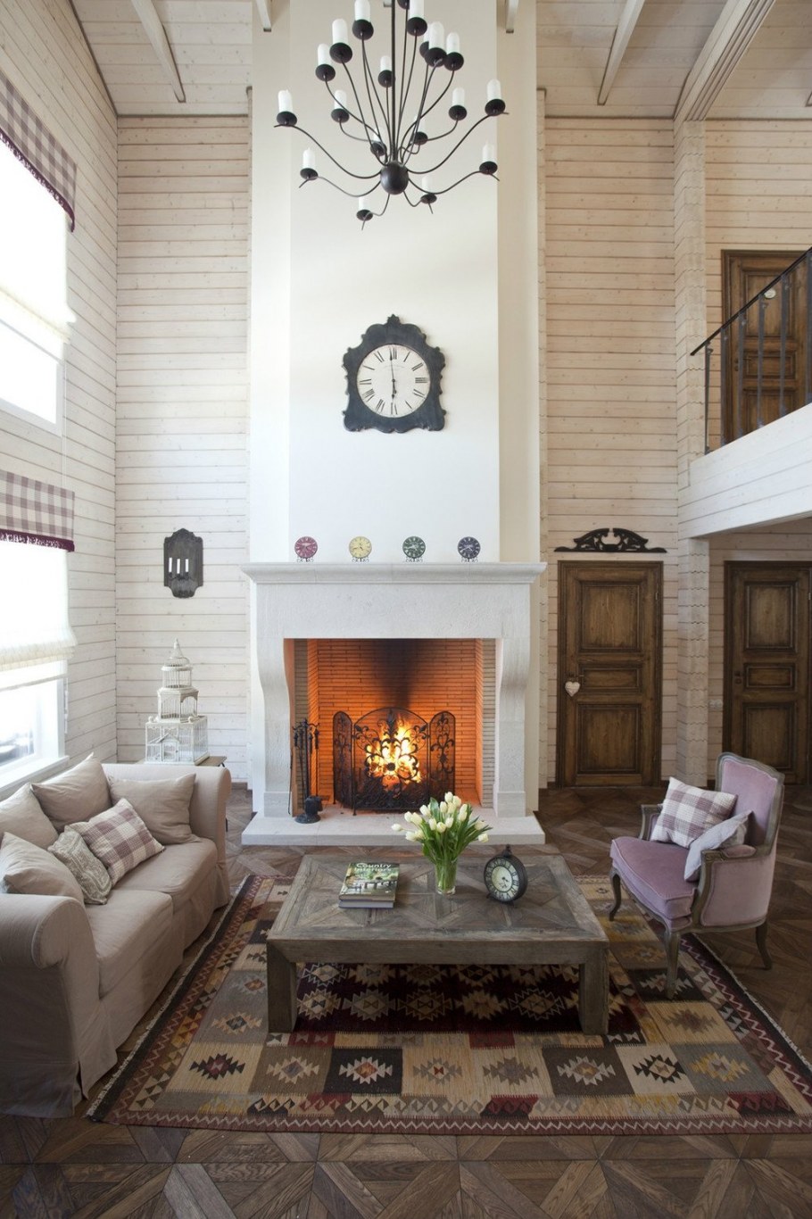 Камин в стиле Прованс