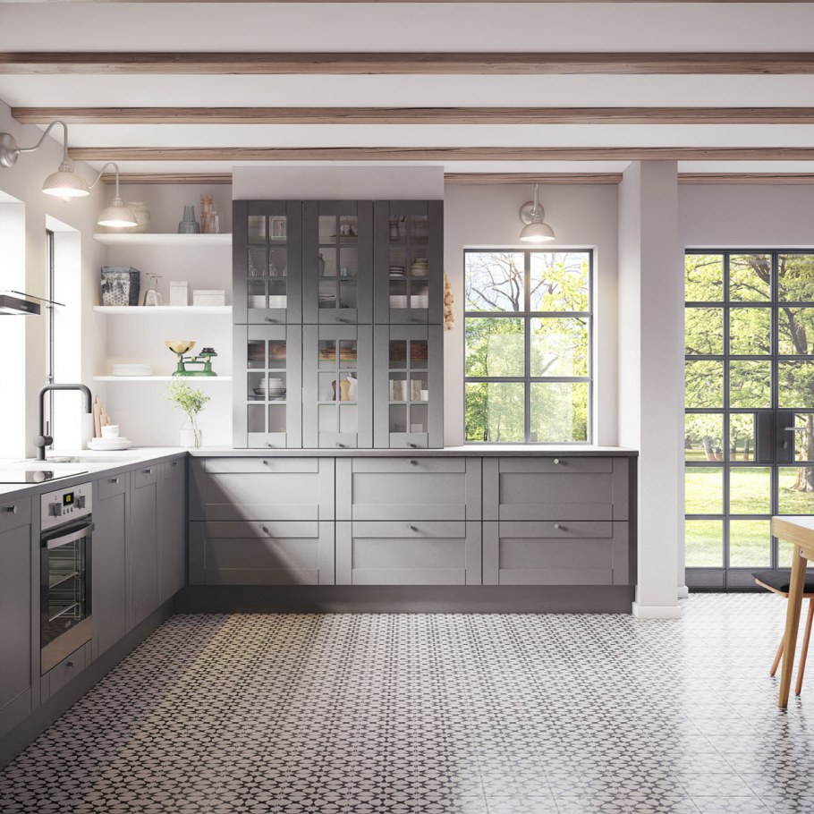 Кухня икеа Будбин ручки багганес