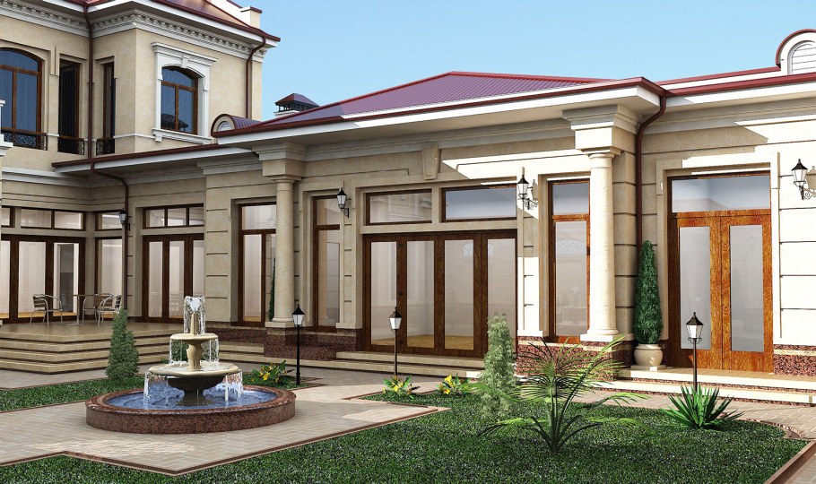 Скандинавский сад Front Yard