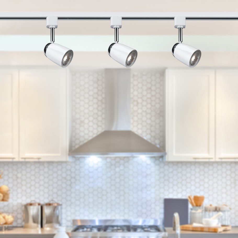 Рейлинговые светильники для кухни