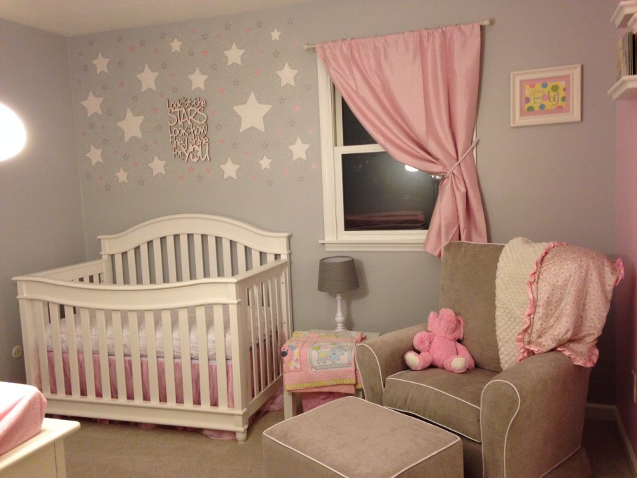 Детская бежево розовая