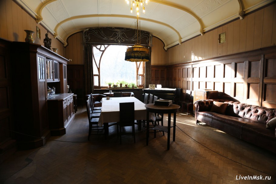 Кабинет Горького в особняке Рябушинского