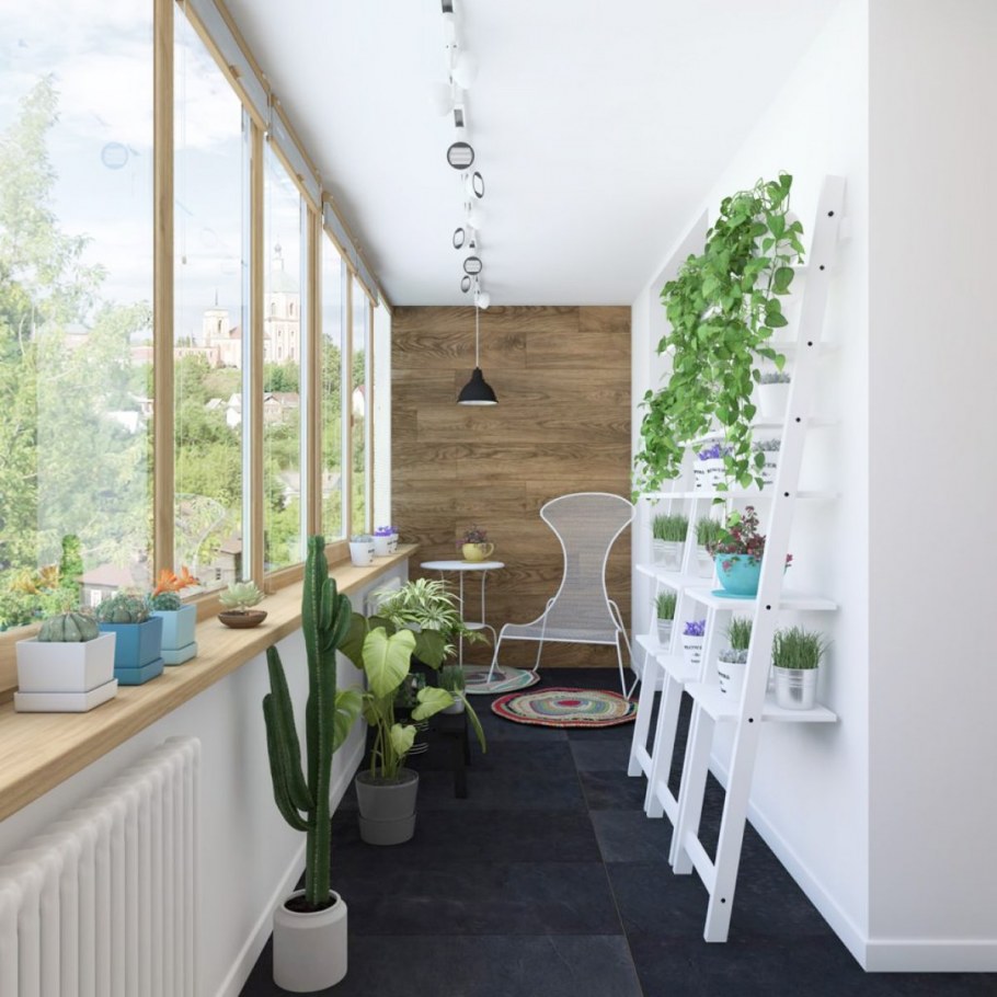 Балкон в современном стиле