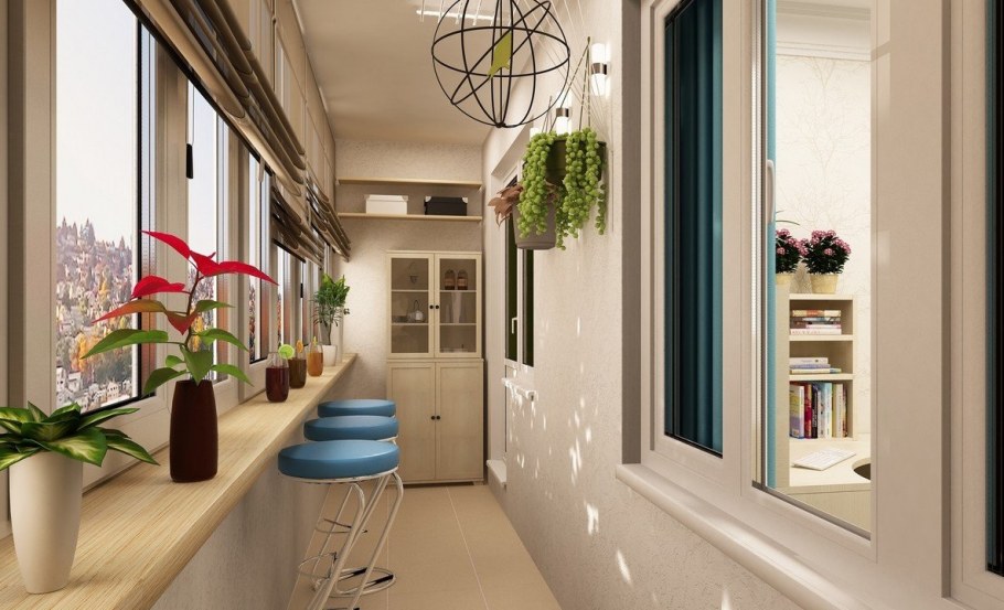 Красивые балконы в квартире