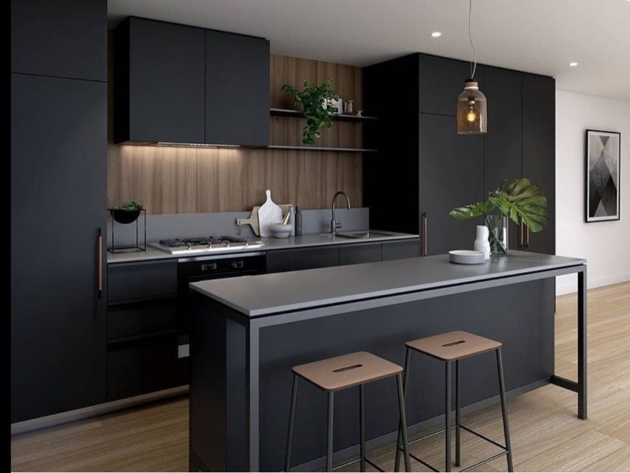 Кухня Metallic Anthracite