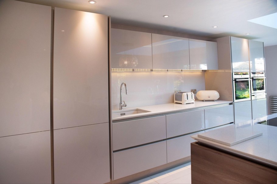 Кухня цвет кашемир матовая