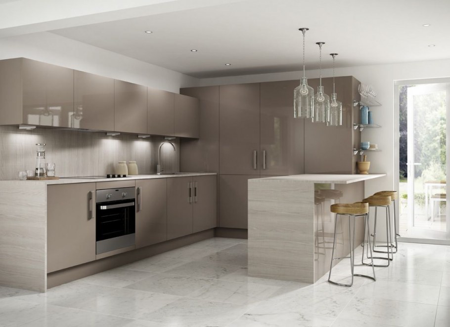 Кухня кашемир матовый Egger