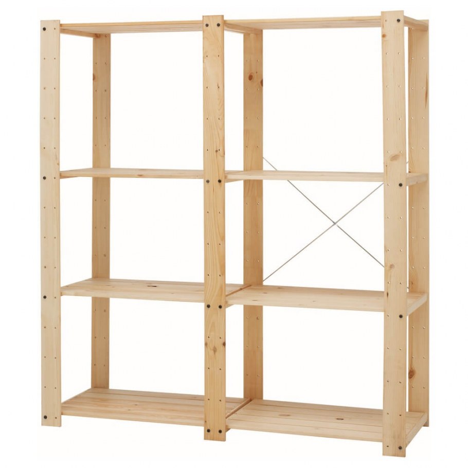 Икеа МОЛЬГЕР стеллаж