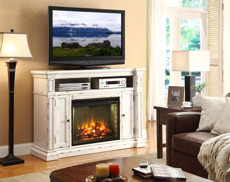 Тумба с камином