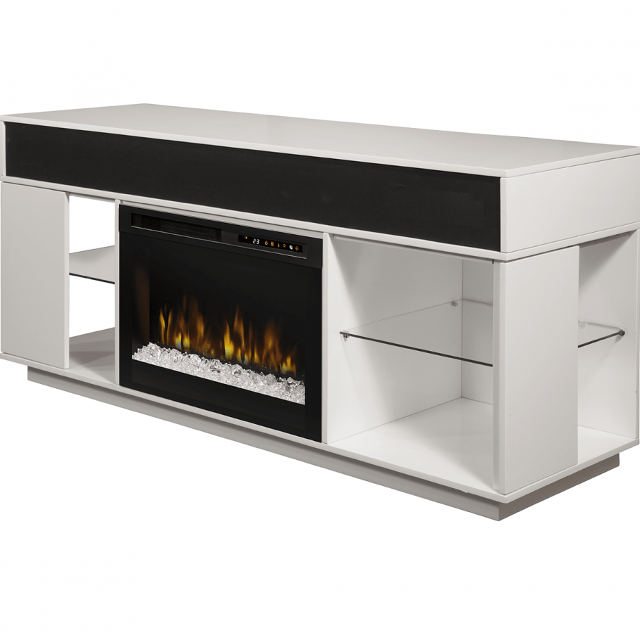 Камин встроенный в тумбу под телевизор