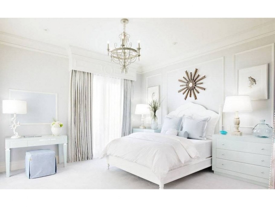 Белая спальня