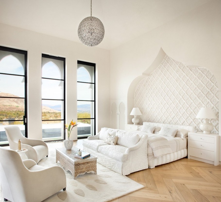 Белый цвет в интерьере