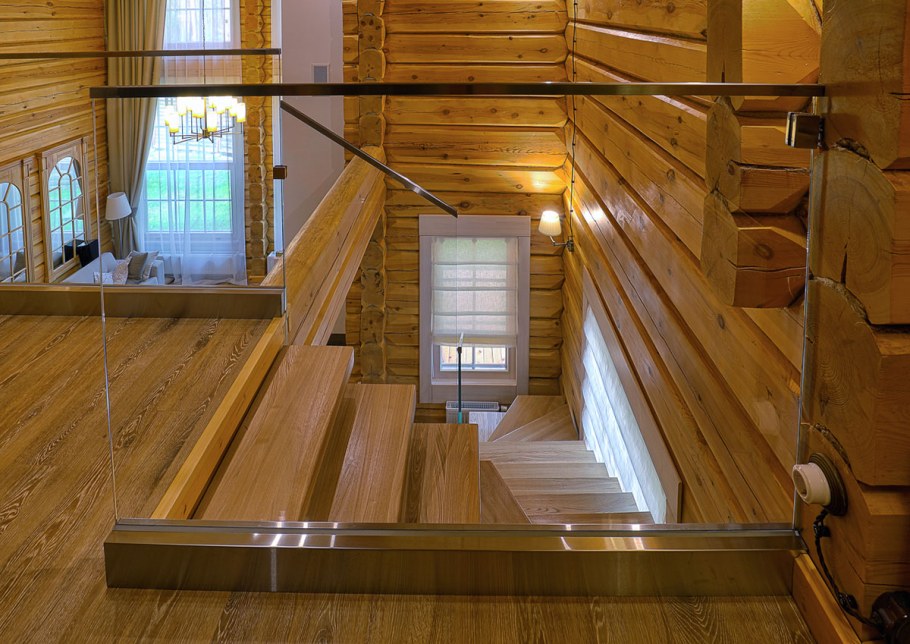 Баня со вторым этажом