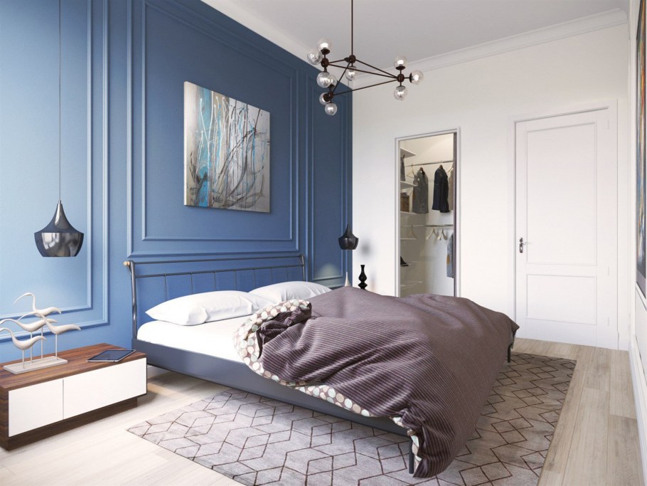 Молдинги в цвет стен