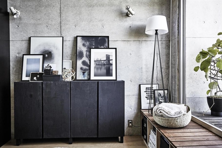 Шкаф Ивар икеа в интерьере
